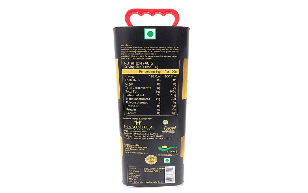 Kinsfolk Extra Virgin Olive Oil   Tin  5 litre